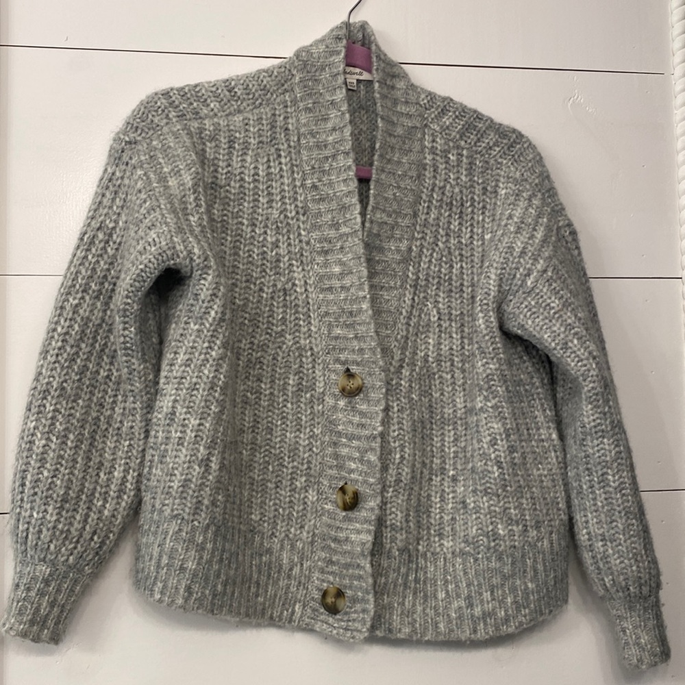 Madewell cropped sweater